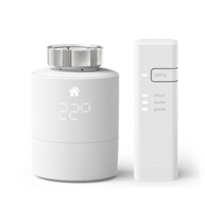 Tado Smart Radiator Thermostat Starter Kit V3+, Cap termostatat cu Internet Bridge