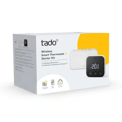 Tado Smart Termostat X, Starter kit Wireless, Matter - imagine 3